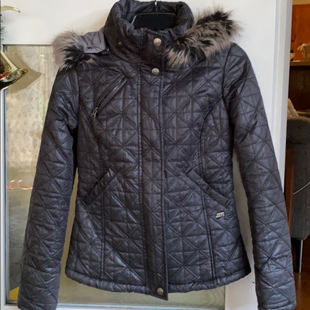 Miss Sixty Puffer Jacket With Hood